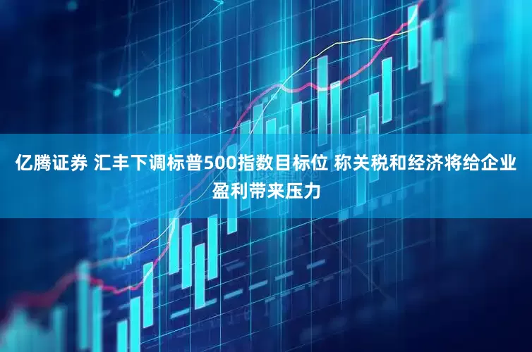 亿腾证券 汇丰下调标普500指数目标位 称关税和经济将给企业盈利带来压力